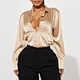 silk blouse